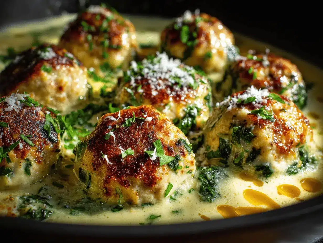 chicken ricotta meatballs preparation steps