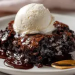 chocolate cobbler recipe - featured image