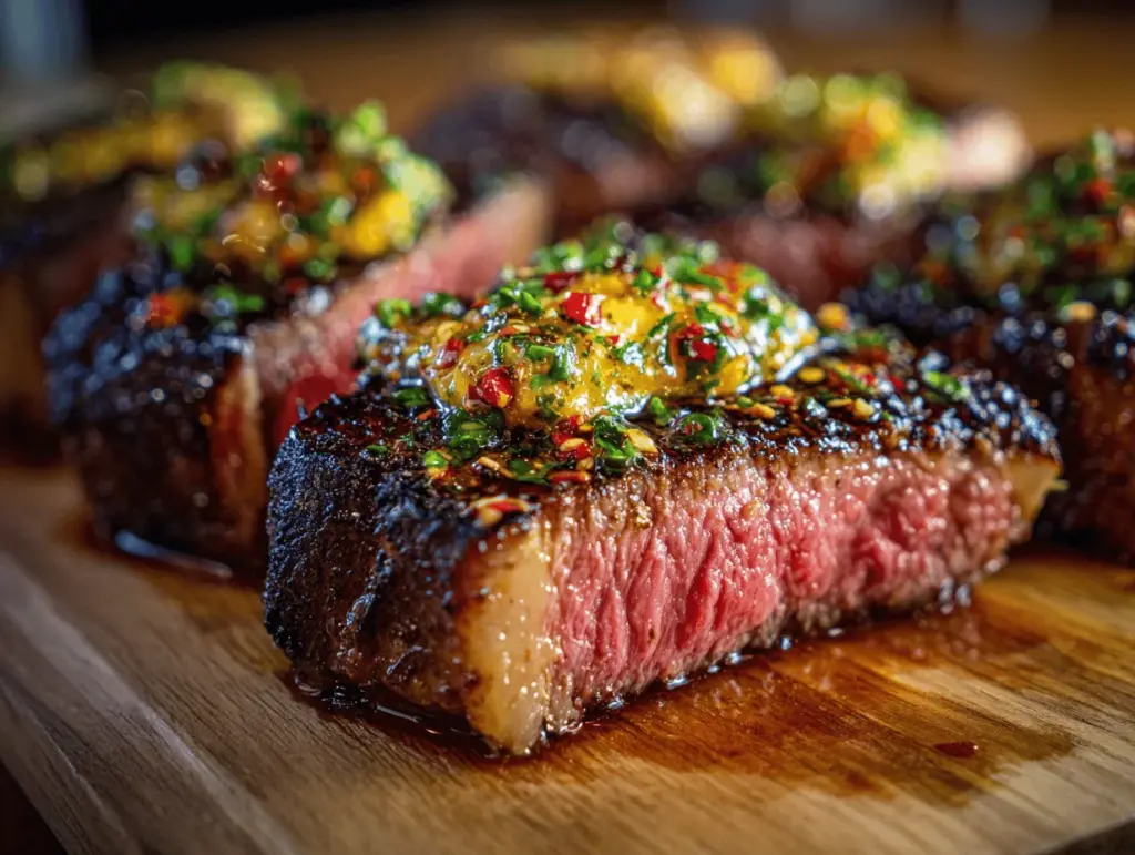 cowboy butter steak - featured image
