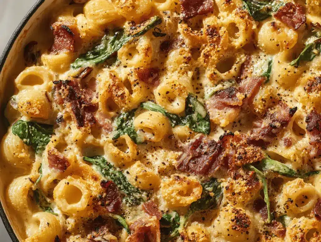Creamy Tuscan Mac and Cheese - featured image