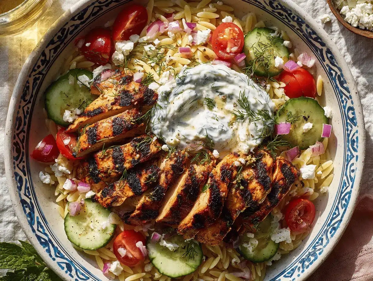 Mediterranean power bowl preparation steps