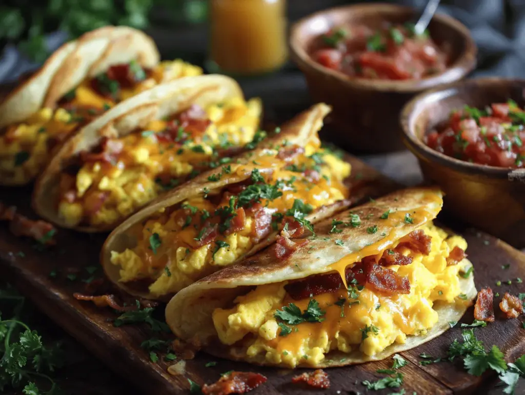 savory pancake taco - featured image