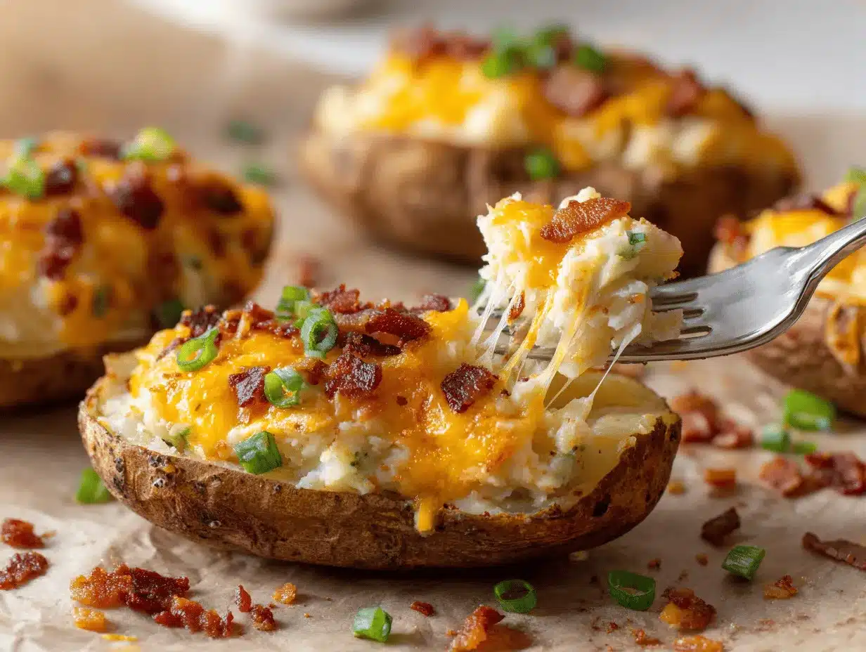 twice baked potatoes preparation steps